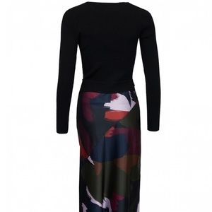 Ted Baker Tamlin Amber Black Knit Top 